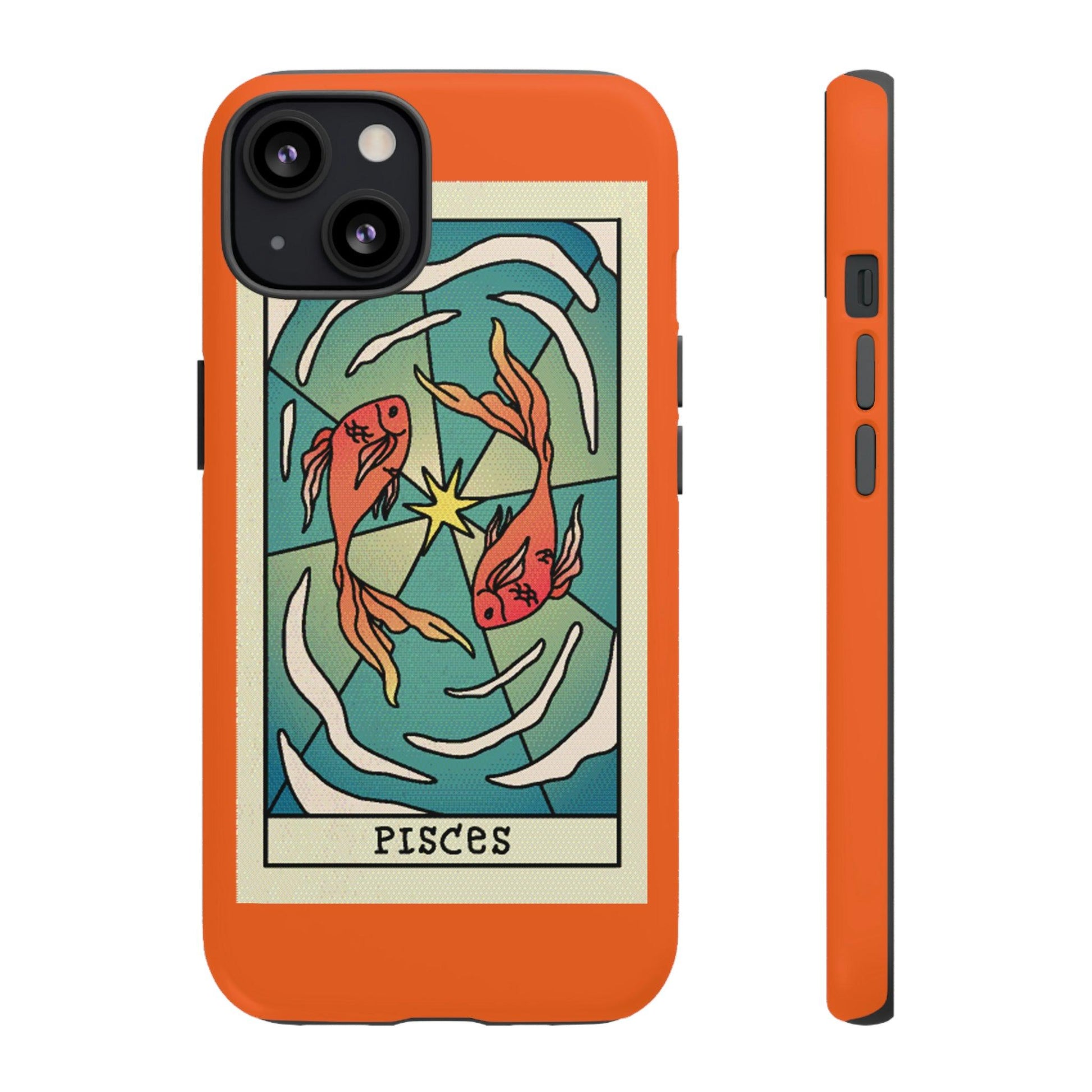 Phone Case-PISCES | Tough-iPhone 13-Matte-PhoneCaseBoss-Phone-Best-Phone-Cases