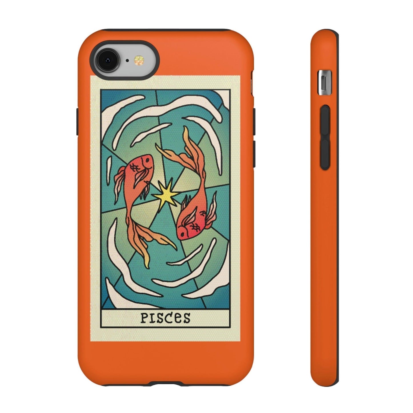 Phone Case-PISCES | Tough-iPhone 8-Matte-PhoneCaseBoss-Phone-Best-Phone-Cases