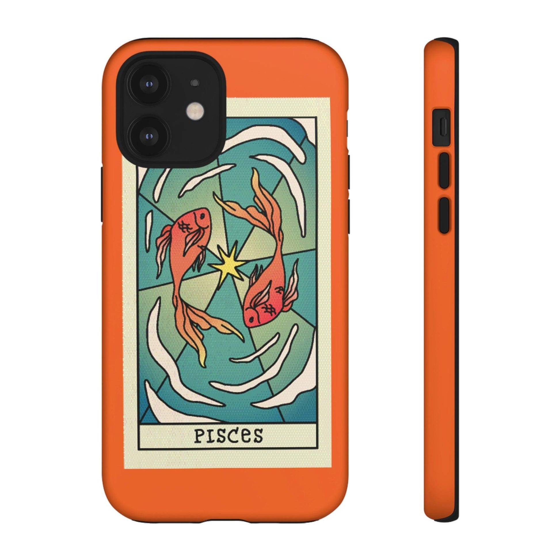 Phone Case-PISCES | Tough-iPhone 12-Matte-PhoneCaseBoss-Phone-Best-Phone-Cases