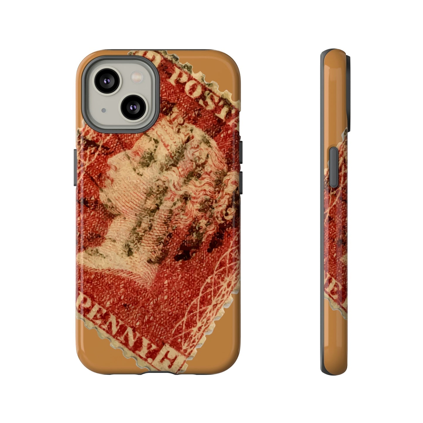 Phone Case-POSTAGE | Tough-iPhone 14-Glossy-PhoneCaseBoss-Phone-Best-Phone-Cases