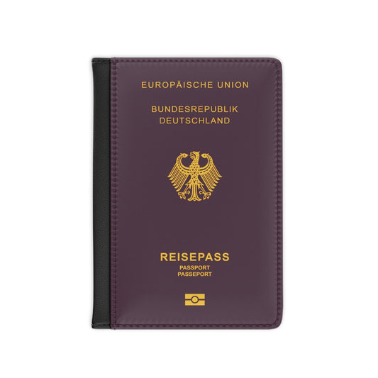 Passport Cover - Germany German RFID Faux Leather Passport Protector Cover-Accessories-The Whole Nother-Accessories, German, German Passport, Germany, Germany Passport, More, Passport, Summer Challenge Picks, The Whole Nother, Travel, Travel Accessories, Wallet | 3.9" x 5.8",Black,,7575238082653-Passport-Cover-Germany-German-RFID-Faux-Leather-Passport-Protector-Cover-Accessories-Accessories-German-German-Passport-Germany-Germany-Passport-More-Passport-Summer-Challenge-Picks-T, PhoneCaseBoss | Image-position