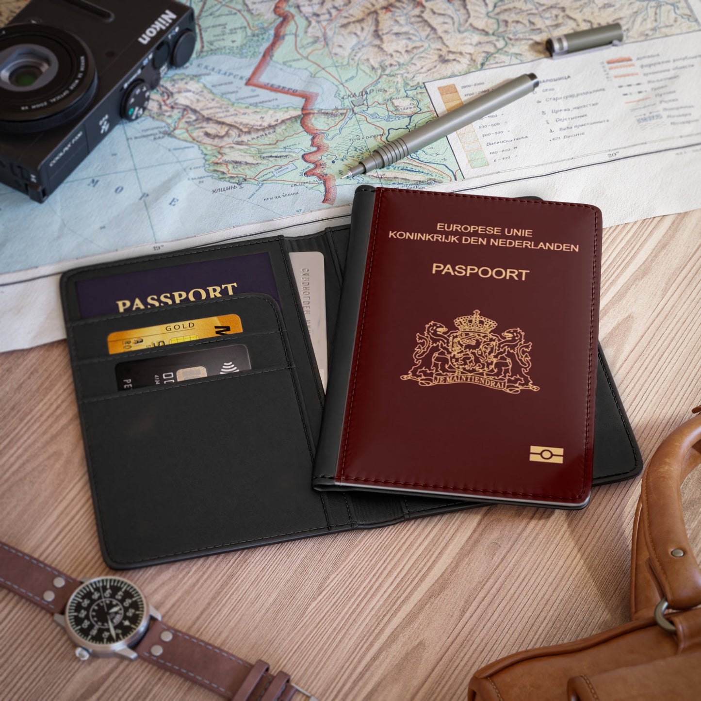 Passport Cover - Netherlands - Dutch RFID Faux Leather Protector Cover Wallet-Accessories-The Whole Nother-Accessories, Dutch Passport, More, Netherlands, Passport, Summer Challenge Picks, The Whole Nother, Travel, Travel Accessories, Wallet | 3.9" x 5.8",Black,,7568931389533-Passport-Cover-Netherlands-Dutch-RFID-Faux-Leather-Protector-Cover-Wallet-Accessories-Accessories-Dutch-Passport-More-Netherlands-Passport-Summer-Challenge-Picks-The-Whole-Nother-Trav_9b37e99d-c83a-44c9-8b61-c0cbc3fce3d4, PhoneCaseBoss