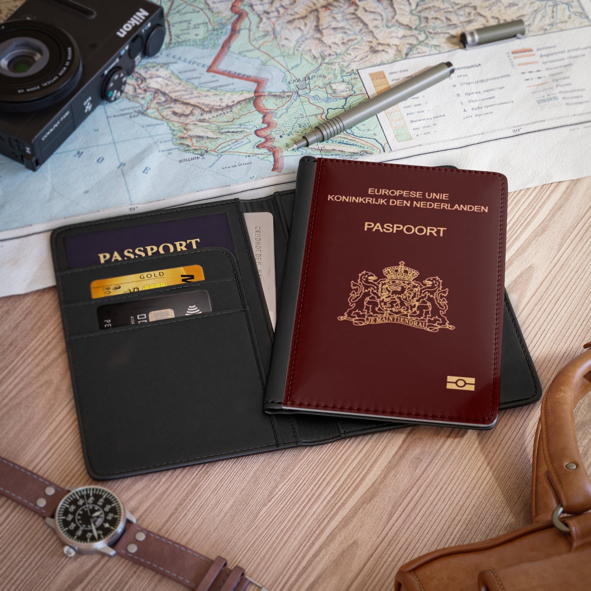 Passport Cover - Netherlands - Dutch RFID Faux Leather Protector Cover Wallet-Accessories-The Whole Nother-Accessories, Dutch Passport, More, Netherlands, Passport, Summer Challenge Picks, The Whole Nother, Travel, Travel Accessories, Wallet | 3.9" x 5.8",Black,,7568931389533-Passport-Cover-Netherlands-Dutch-RFID-Faux-Leather-Protector-Cover-Wallet-Accessories-Accessories-Dutch-Passport-More-Netherlands-Passport-Summer-Challenge-Picks-The-Whole-Nother-Trav_9b37e99d-c83a-44c9-8b61-c0cbc3fce3d4, PhoneCaseBoss