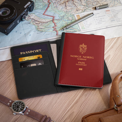 Passport Cover - Norway - Norwegian RFID Faux Leather Protector Cover Wallet-Accessories-The Whole Nother-But I'm Norwegian, Hell On Wheels, International, More, Passport, Passport Cover, Summer Challenge Picks, The Swede, The Whole Nother, Travel, Travel Accessories, Wallet, World | 3.9" x 5.8",Black,,7568962289757-Passport-Cover-Norway-Norwegian-RFID-Faux-Leather-Protector-Cover-Wallet-Accessories-But-Im-Norwegian-Hell-On-Wheels-International-More-Passport-Passport-Cover-Summer-Challenge-Picks_8d77b28d-56