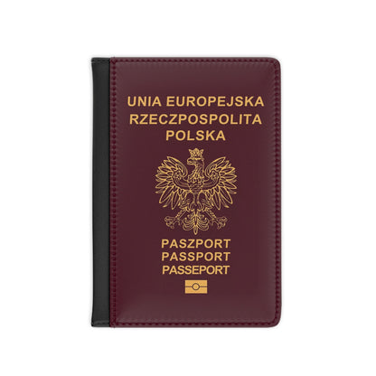 Passport Cover - Poland - Polish RFID Faux Leather Passport Protector Cover-Accessories-The Whole Nother-Accessories, Europe, More, Passport, Poland, Poland Passport, Polish, Polish Passport, Summer Challenge Picks, The Whole Nother, Travel, Travel Accessories, Wallet | 3.9" x 5.8",Black,,7572814823517-Passport-Cover-Poland-Polish-RFID-Faux-Leather-Passport-Protector-Cover-Accessories-Accessories-Europe-More-Passport-Poland-Poland-Passport-Polish-Polish-Passport-Summer-Challenge-Pic, PhoneCaseBoss | Image-p