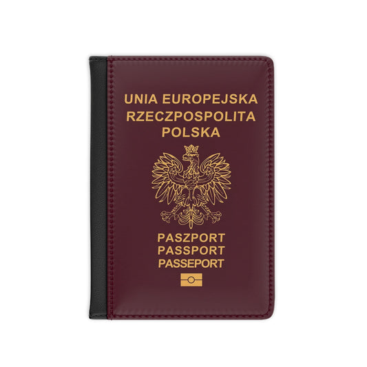 Passport Cover - Poland - Polish RFID Faux Leather Passport Protector Cover-Accessories-The Whole Nother-Accessories, Europe, More, Passport, Poland, Poland Passport, Polish, Polish Passport, Summer Challenge Picks, The Whole Nother, Travel, Travel Accessories, Wallet | 3.9" x 5.8",Black,,7572814823517-Passport-Cover-Poland-Polish-RFID-Faux-Leather-Passport-Protector-Cover-Accessories-Accessories-Europe-More-Passport-Poland-Poland-Passport-Polish-Polish-Passport-Summer-Challenge-Pic, PhoneCaseBoss | Image-p