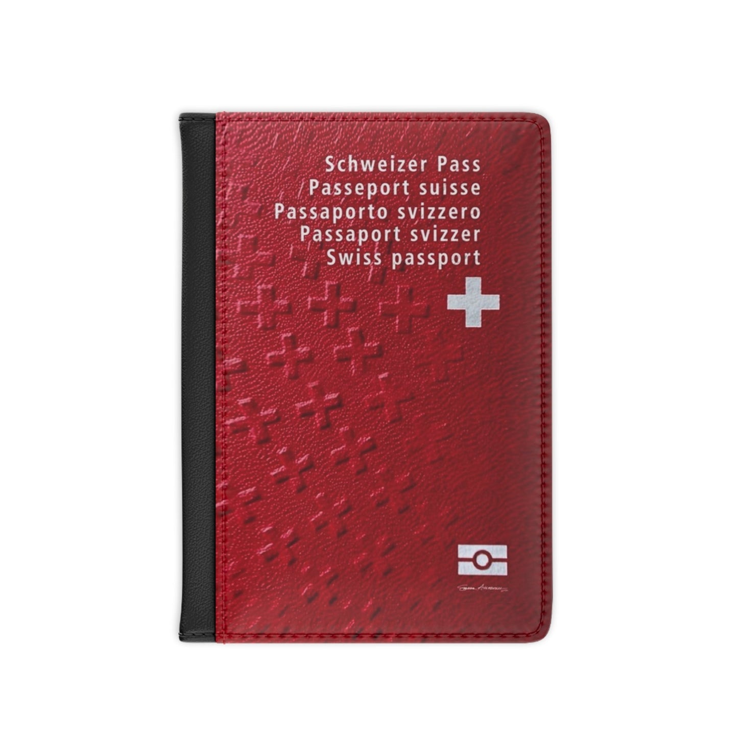 Passport Cover - Switzerland - Swiss RFID Passport Protector Cover Credit Card Holder Travel Wallet-Accessories-The Whole Nother-Accessories, More, Passport, Summer Challenge Picks, Swiss Passport, Switzerland Passport, The Whole Nother, Travel, Travel Accessories, Wallet | 3.9" x 5.8",Black,,7570804310109-Passport-Cover-Switzerland-Swiss-RFID-Passport-Protector-Cover-Credit-Card-Holder-Travel-Wallet-Accessories-Accessories-More-Passport-Summer-Challenge-Picks-Swiss-Passport-Switzerland, PhoneCaseBoss | Ima