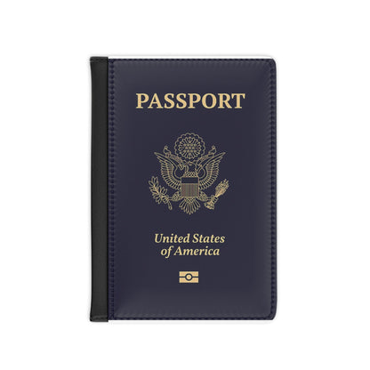 Passport Cover - United States - American RFID Faux Leather Protector Cover Wallet Credit Card Holder Travel Wallet-Accessories-The Whole Nother-Accessories, More, Passport, Summer Challenge Picks, The Whole Nother, Travel, Travel Accessories, U.S., U.S. Passport, U.S.A., US, USA, Wallet | 3.9" x 5.8",Black,,7568926572637-Passport-Cover-United-States-American-RFID-Faux-Leather-Protector-Cover-Wallet-Credit-Card-Holder-Travel-Wallet-Accessories-Accessories-More-Passport-Summer-Challenge-Picks-The-Whole, Phon