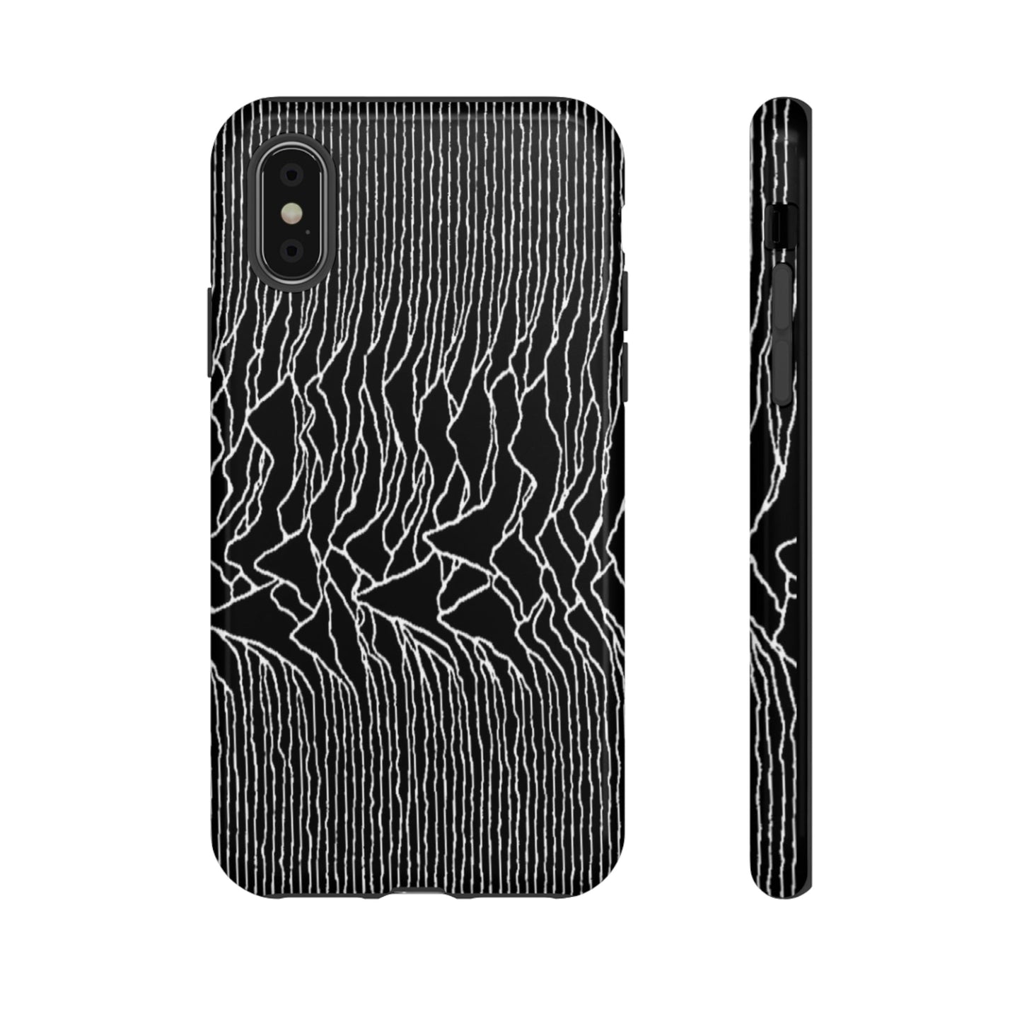 Phone Case-RADIO WAVE PLEASURES | Tough-iPhone X-Glossy-PhoneCaseBoss-Phone-Best-Phone-Cases