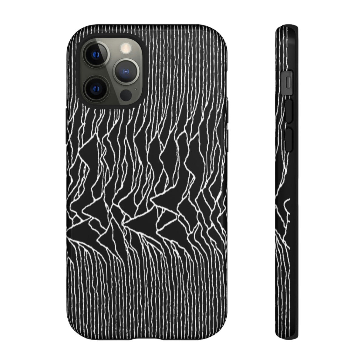 Phone Case-RADIO WAVE PLEASURES | Tough-iPhone 12 Pro-Glossy-PhoneCaseBoss-Phone-Best-Phone-Cases