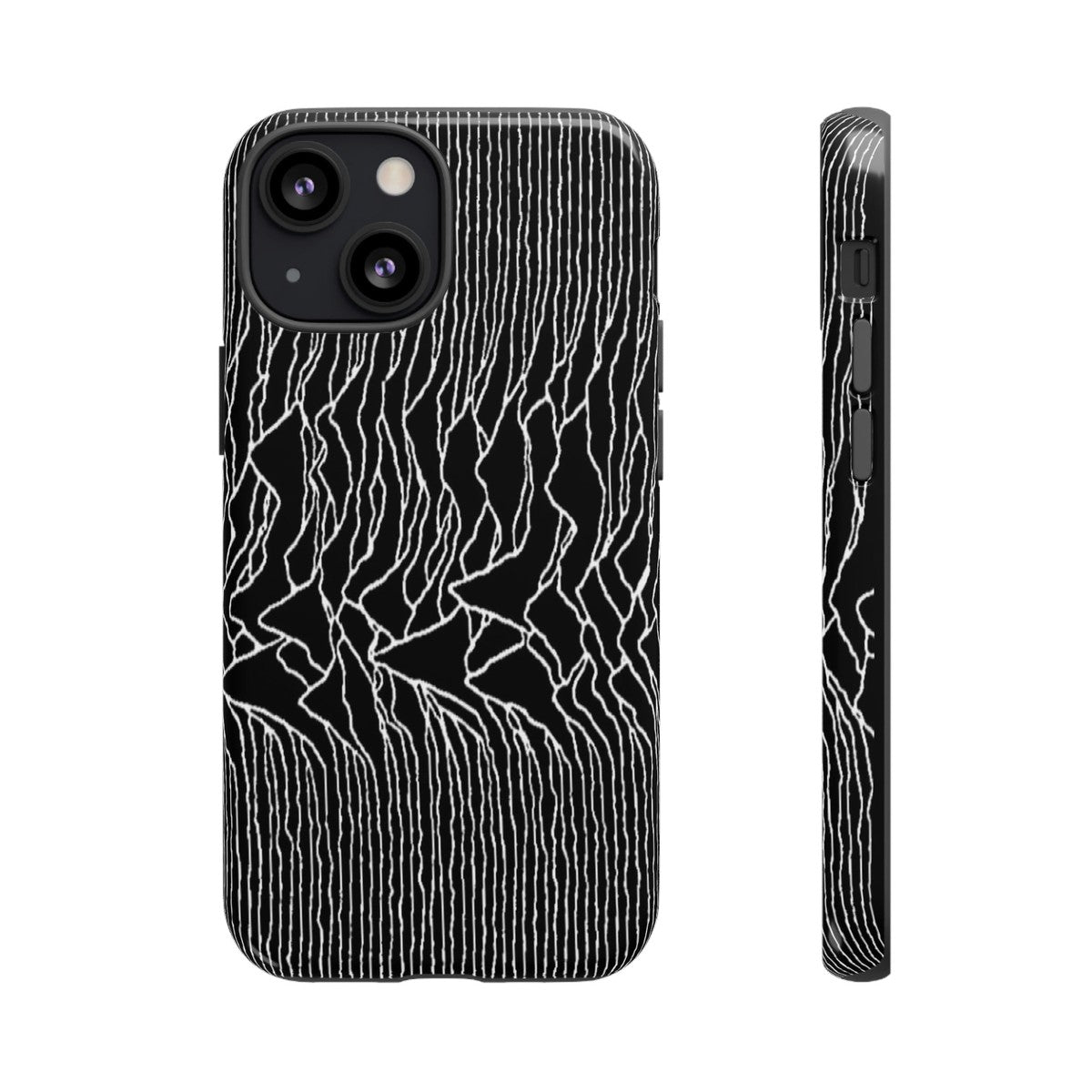 Phone Case-RADIO WAVE PLEASURES | Tough-iPhone 13 Mini-Glossy-PhoneCaseBoss-Phone-Best-Phone-Cases