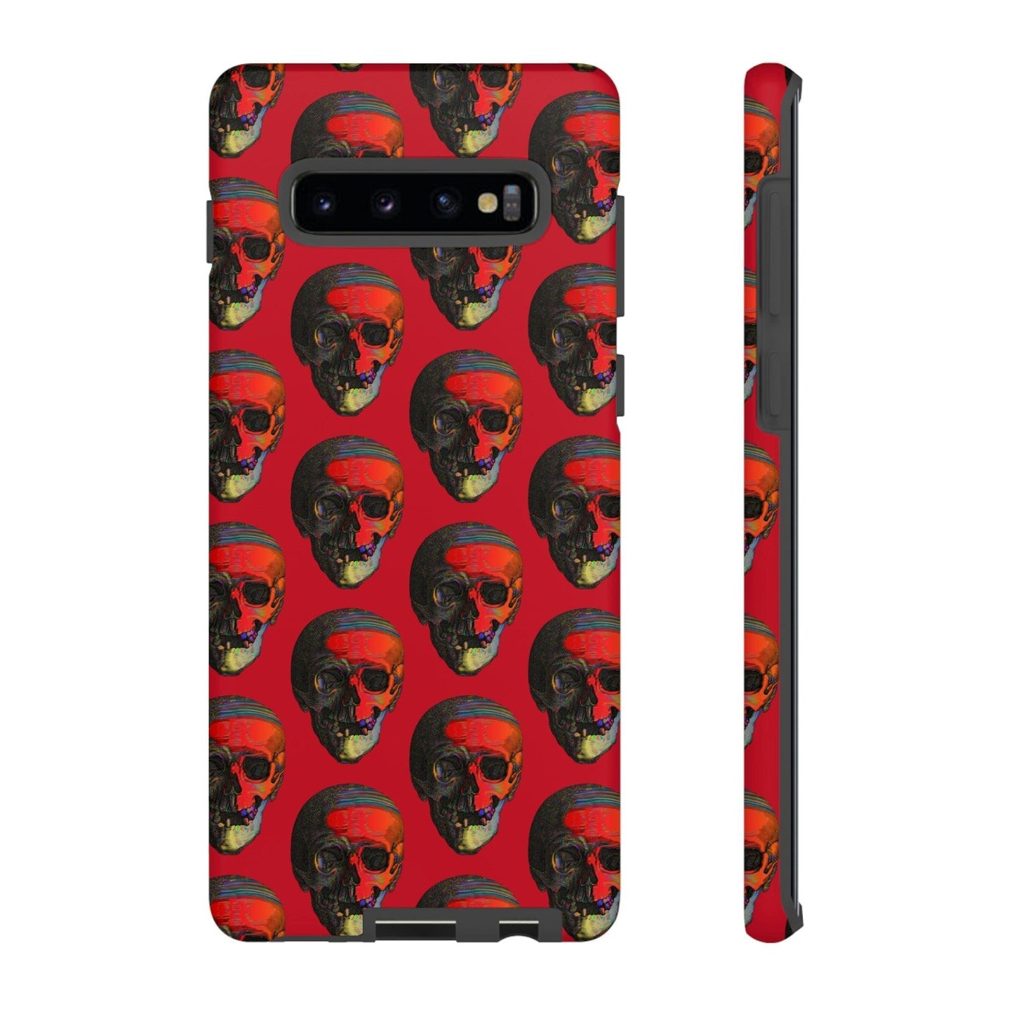 Phone Case-RED | Tough-Samsung Galaxy S10 Plus-Matte-PhoneCaseBoss-Phone-Best-Phone-Cases