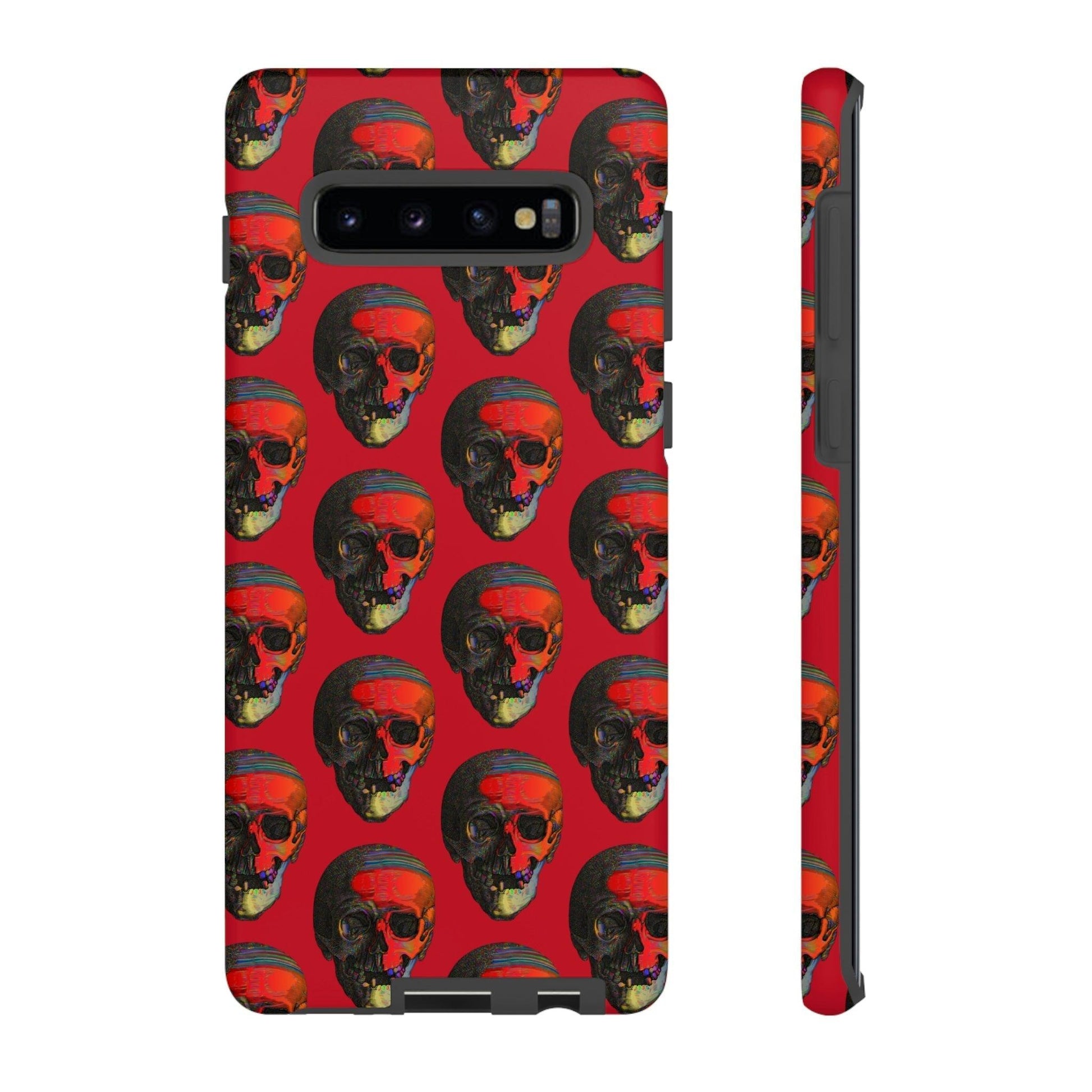 Phone Case-RED | Tough-Samsung Galaxy S10 Plus-Matte-PhoneCaseBoss-Phone-Best-Phone-Cases