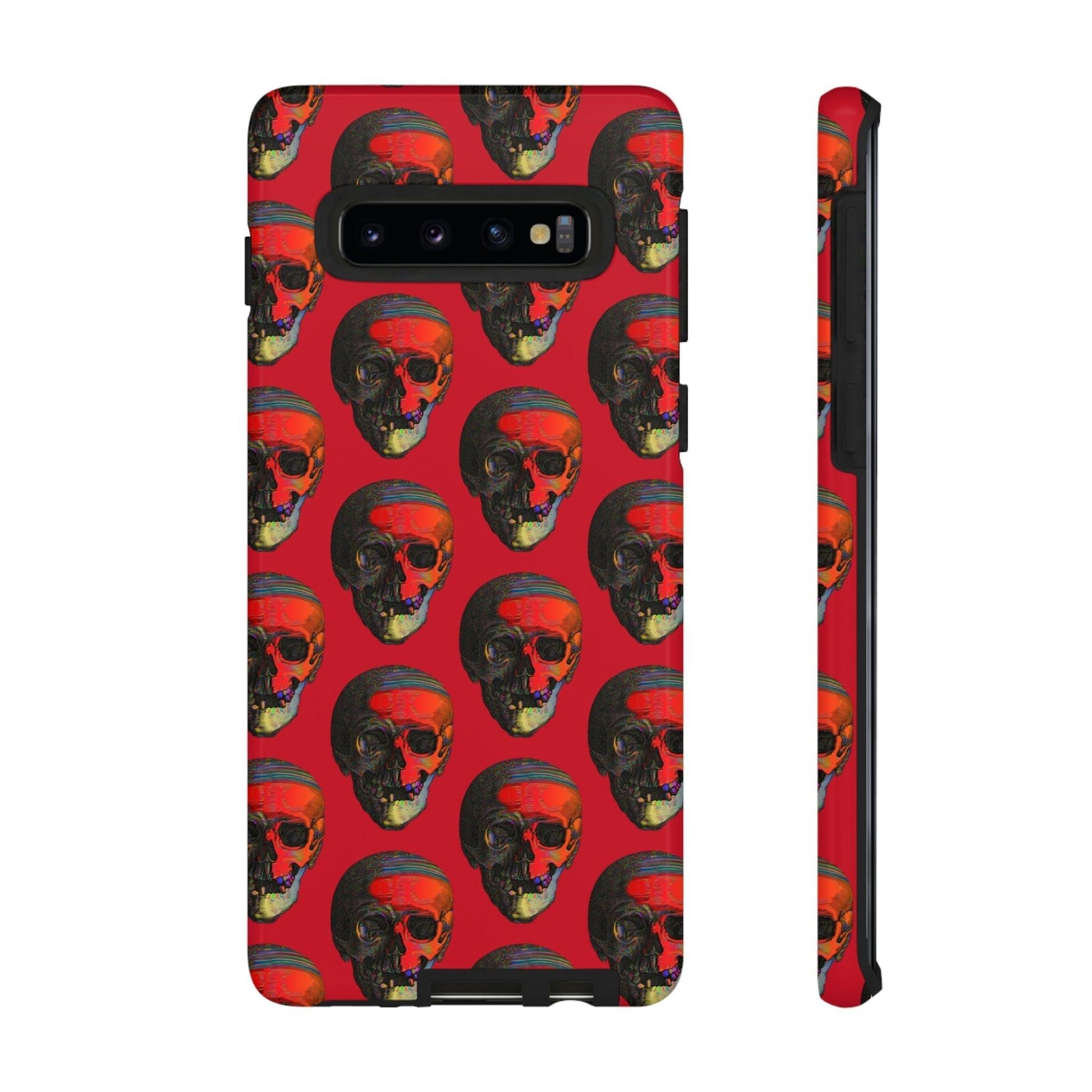 Phone Case-RED | Tough-Samsung Galaxy S10-Glossy-PhoneCaseBoss-Phone-Best-Phone-Cases