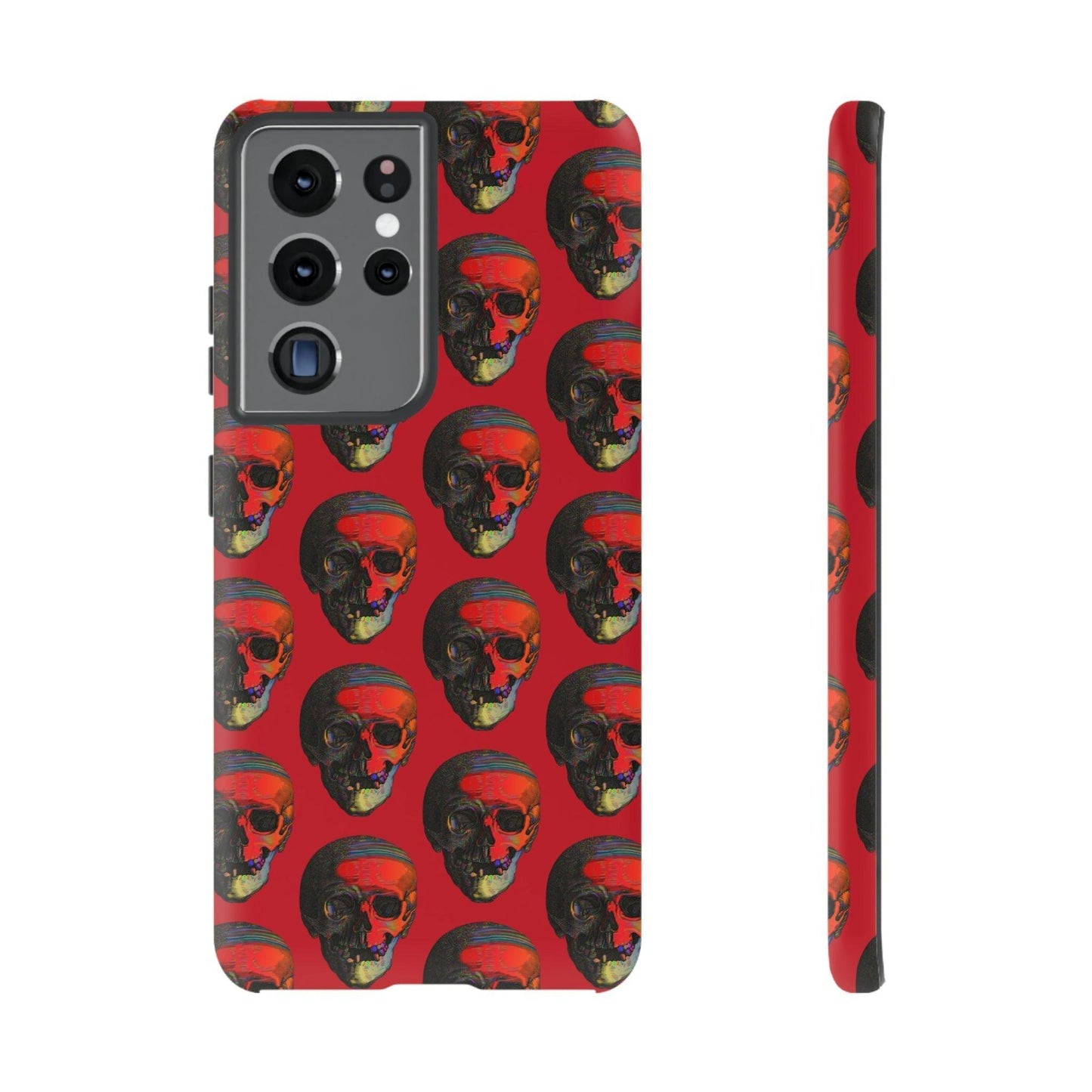 Phone Case-RED | Tough-Samsung Galaxy S21 Ultra-Matte-PhoneCaseBoss-Phone-Best-Phone-Cases