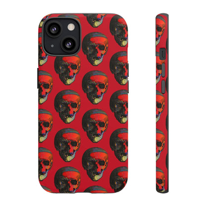 Phone Case-RED | Tough-iPhone 13-Matte-PhoneCaseBoss-Phone-Best-Phone-Cases