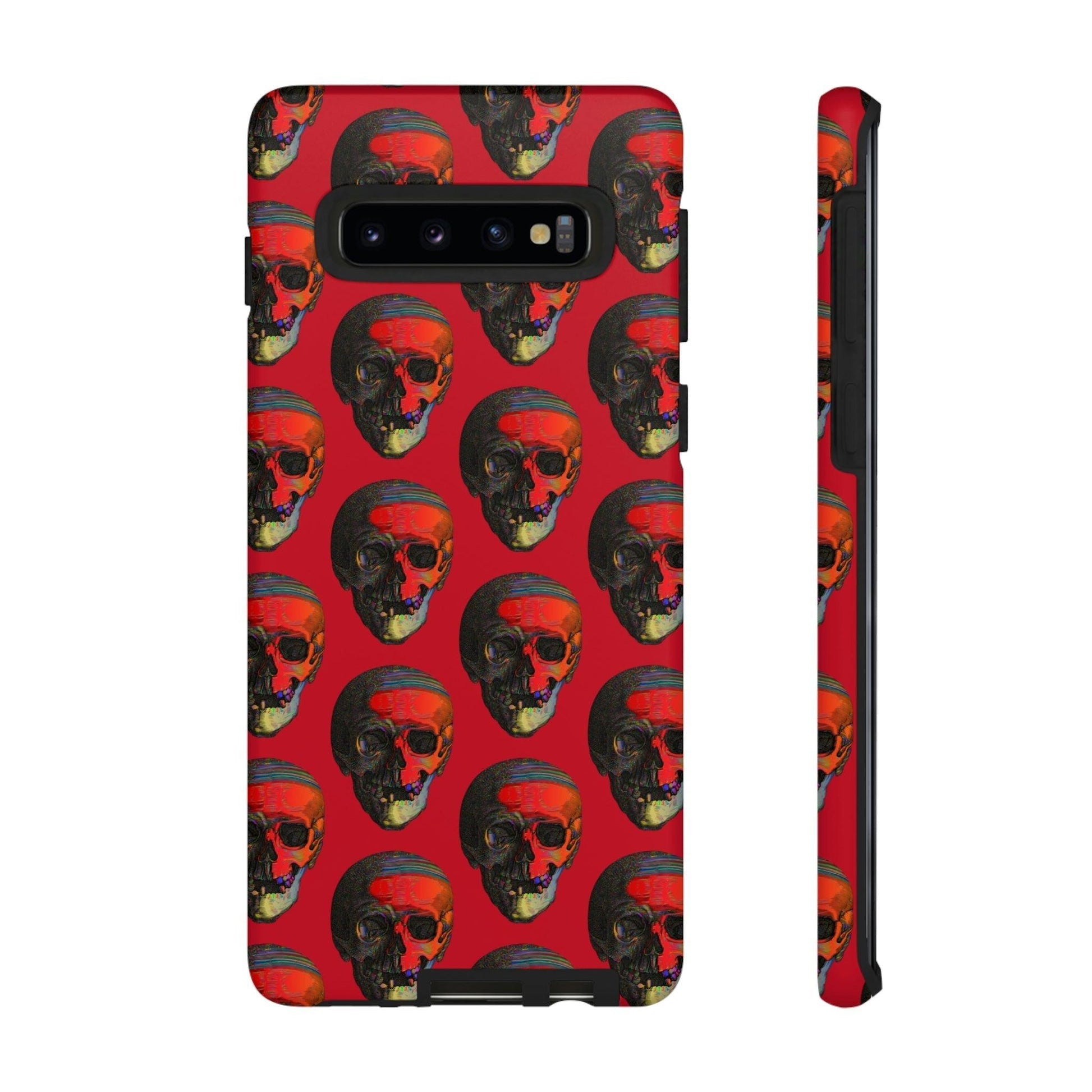 Phone Case-RED | Tough-Samsung Galaxy S10-Matte-PhoneCaseBoss-Phone-Best-Phone-Cases