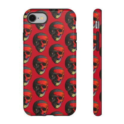 Phone Case-RED | Tough-iPhone 8-Glossy-PhoneCaseBoss-Phone-Best-Phone-Cases