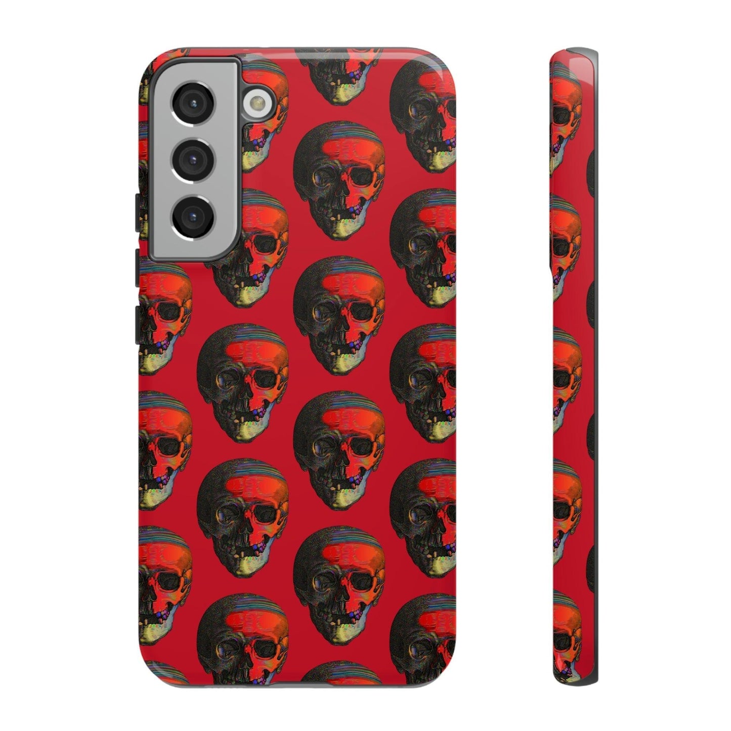 Phone Case-RED | Tough-Samsung Galaxy S22 Plus-Glossy-PhoneCaseBoss-Phone-Best-Phone-Cases