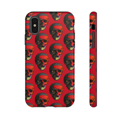 Phone Case-RED | Tough-iPhone X-Glossy-PhoneCaseBoss-Phone-Best-Phone-Cases