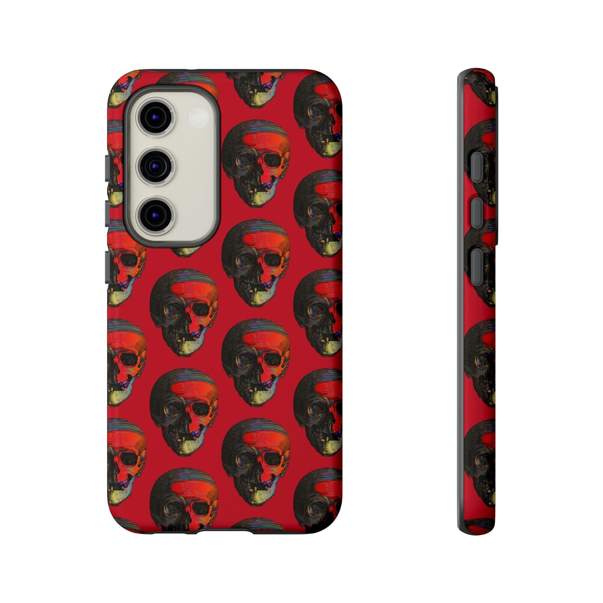 Phone Case-RED | Tough-Samsung Galaxy S23-Glossy-PhoneCaseBoss-Phone-Best-Phone-Cases