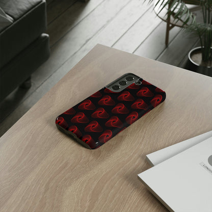 Phone Case-RED VORTEX | Tough-PhoneCaseBoss-Phone-Best-Phone-Cases