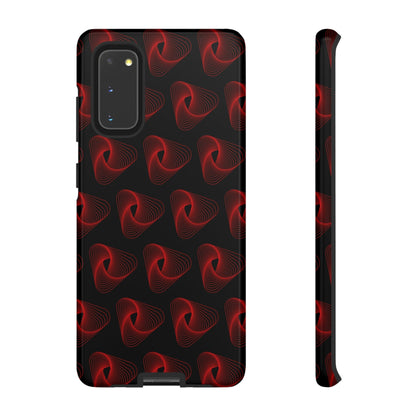 Phone Case-RED VORTEX | Tough-Samsung Galaxy S20-Glossy-PhoneCaseBoss-Phone-Best-Phone-Cases