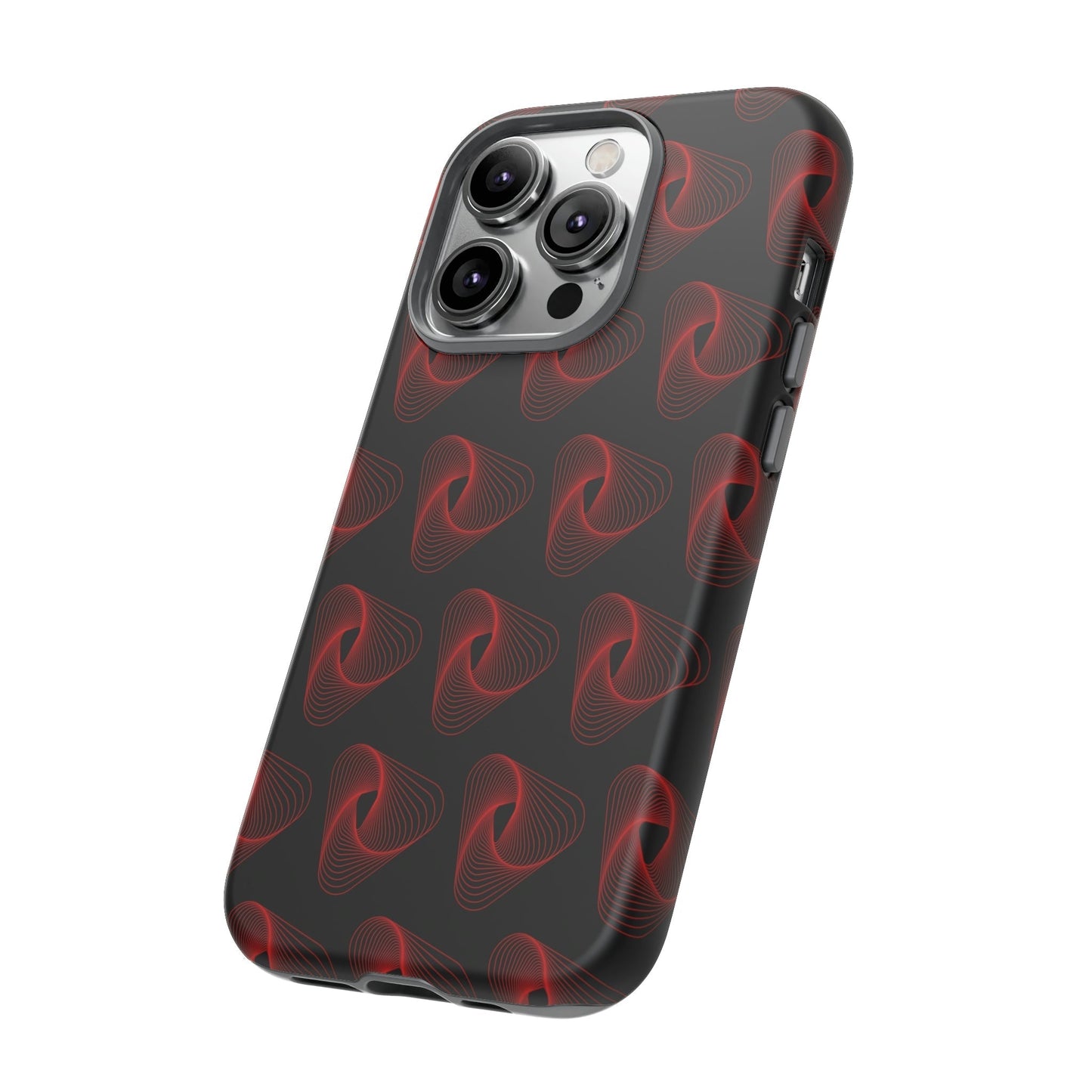 Phone Case-RED VORTEX | Tough-PhoneCaseBoss-Phone-Best-Phone-Cases