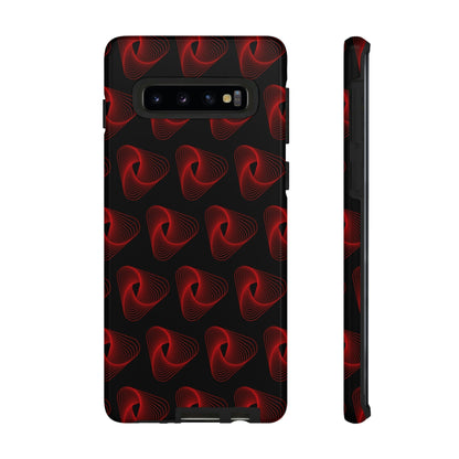 Phone Case-RED VORTEX | Tough-Samsung Galaxy S10-Glossy-PhoneCaseBoss-Phone-Best-Phone-Cases