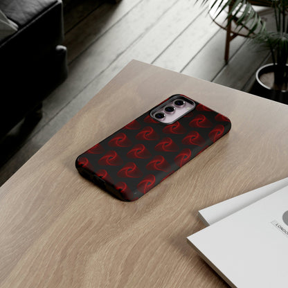 Phone Case-RED VORTEX | Tough-PhoneCaseBoss-Phone-Best-Phone-Cases