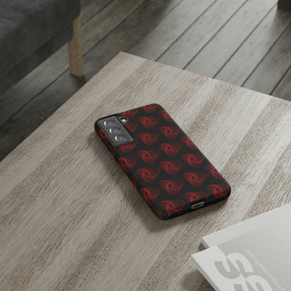 Phone Case-RED VORTEX | Tough-PhoneCaseBoss-Phone-Best-Phone-Cases