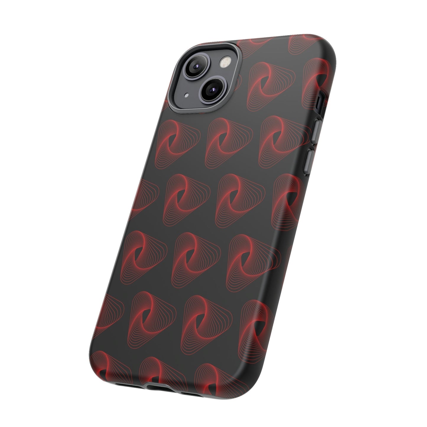 Phone Case-RED VORTEX | Tough-PhoneCaseBoss-Phone-Best-Phone-Cases