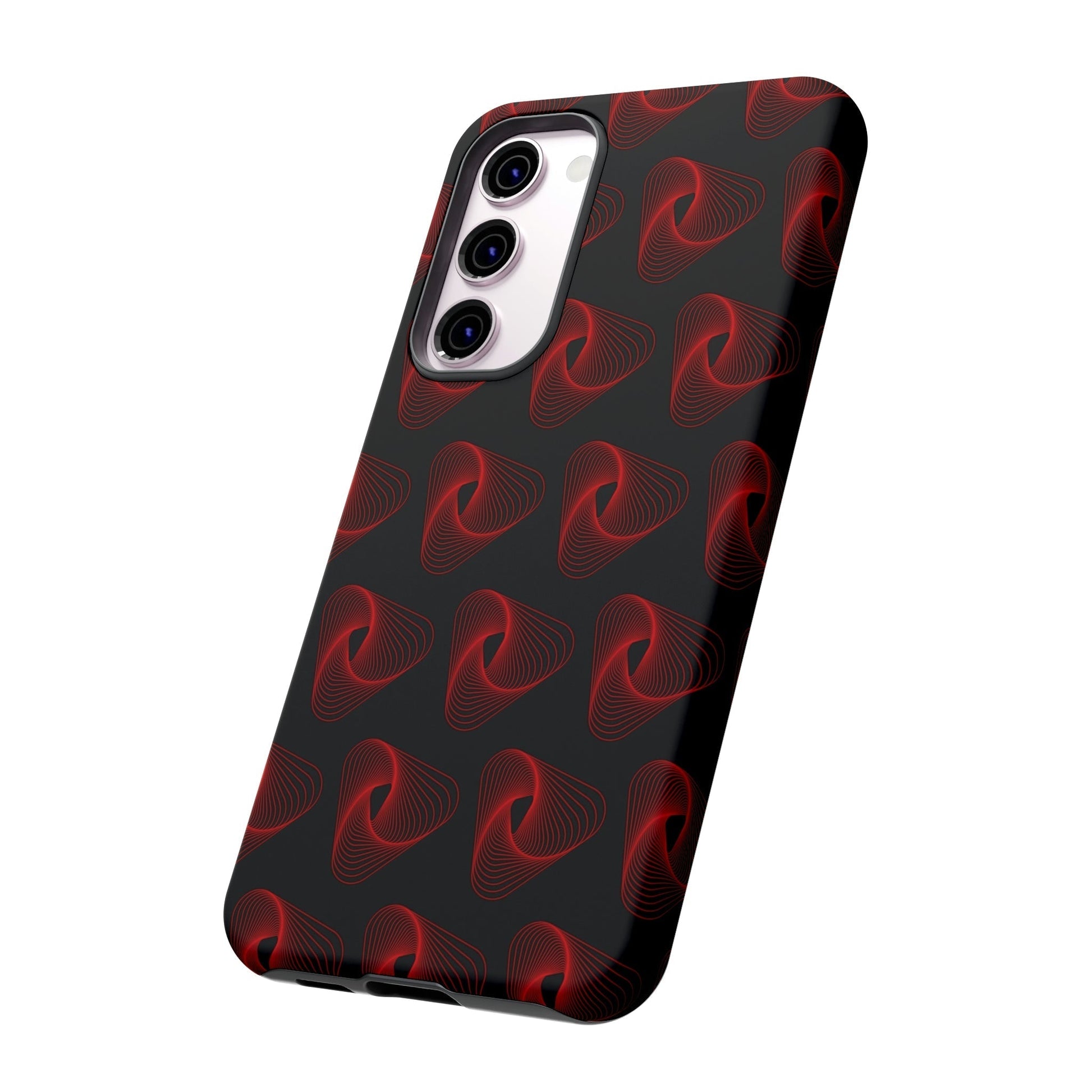 Phone Case-RED VORTEX | Tough-PhoneCaseBoss-Phone-Best-Phone-Cases