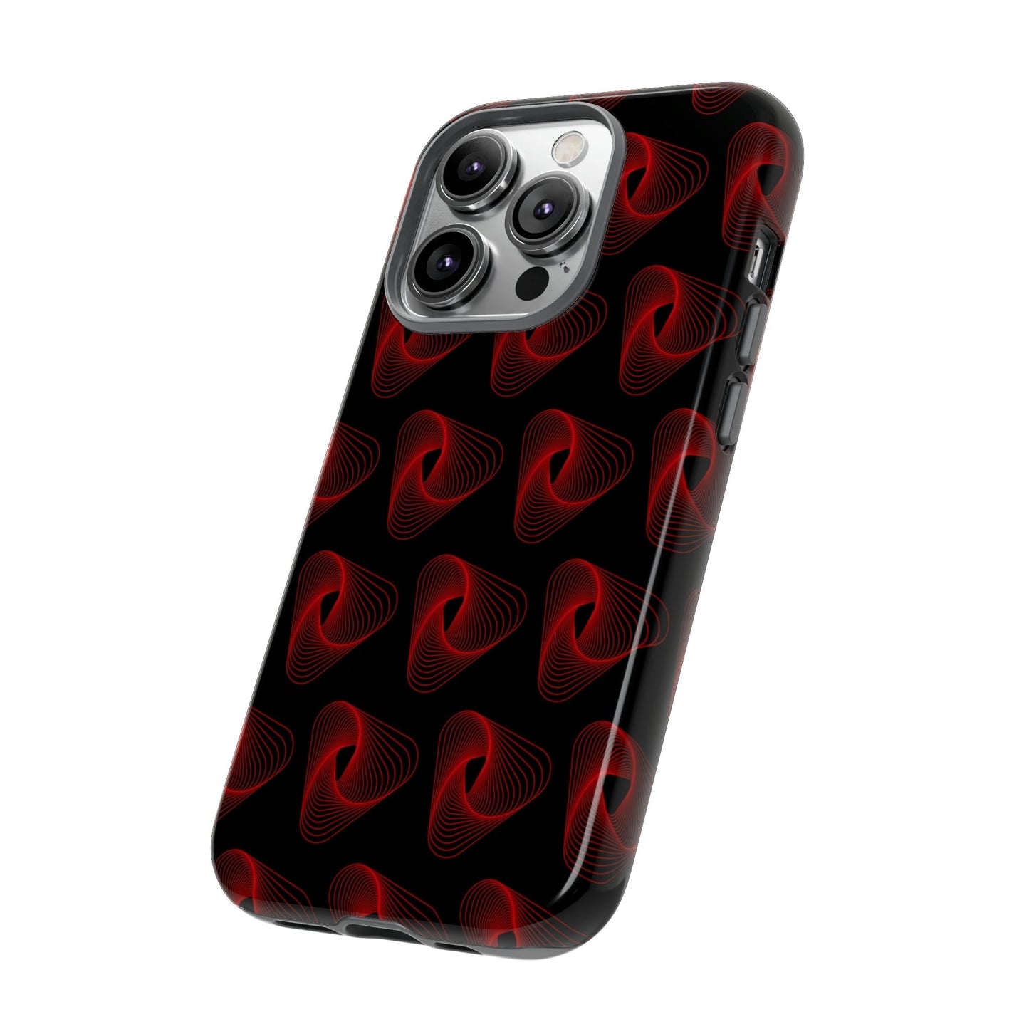 Phone Case-RED VORTEX | Tough-PhoneCaseBoss-Phone-Best-Phone-Cases