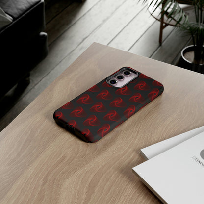 Phone Case-RED VORTEX | Tough-PhoneCaseBoss-Phone-Best-Phone-Cases