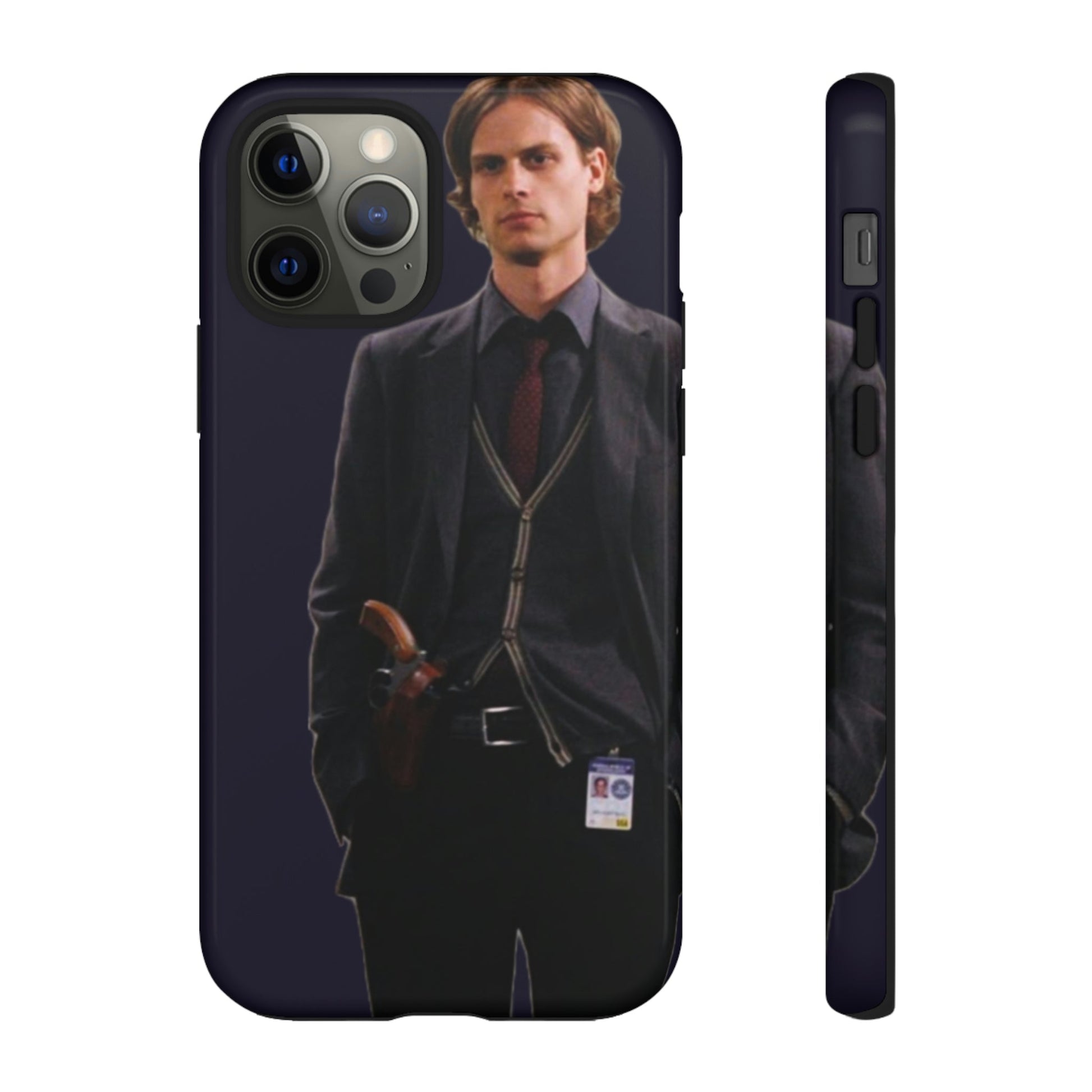 Phone Case-REID | Tough-iPhone 12 Pro-Glossy-PhoneCaseBoss-Phone-Best-Phone-Cases