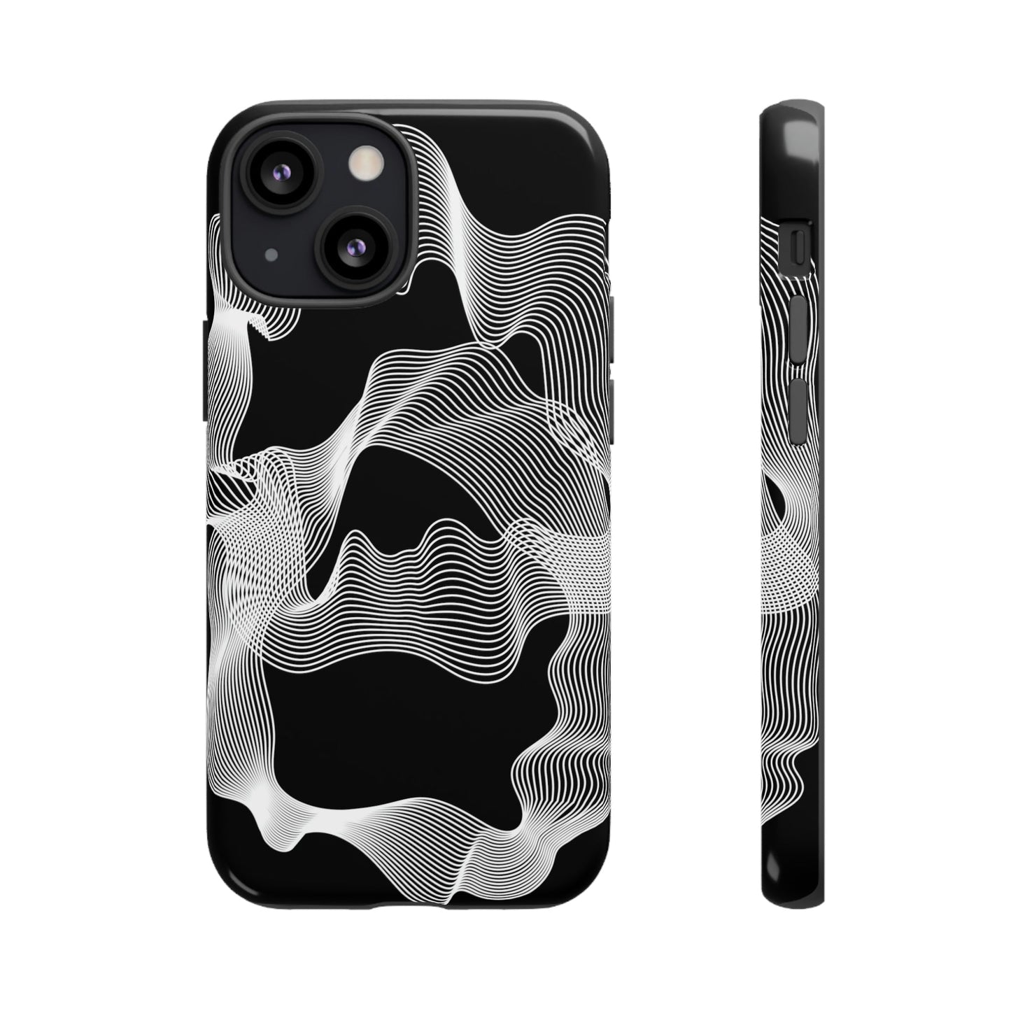 Phone Case-RIBBONS | Tough-iPhone 13 Mini-Glossy-PhoneCaseBoss-Phone-Best-Phone-Cases