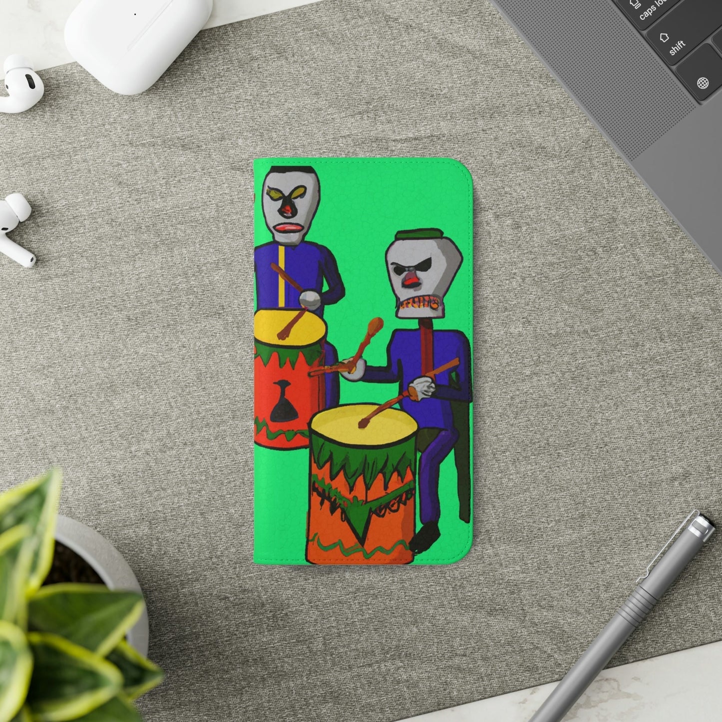 Phone Case-RIVERA FRESCO - Folio-PhoneCaseBoss-Phone-Best-Phone-Cases