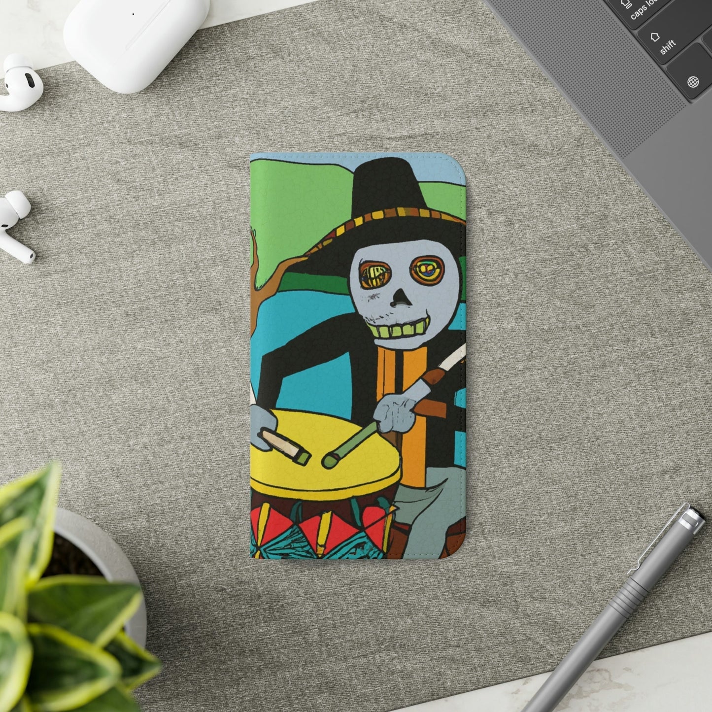 Phone Case-RIVERA TRIBUTE 2 - Folio-PhoneCaseBoss-Phone-Best-Phone-Cases