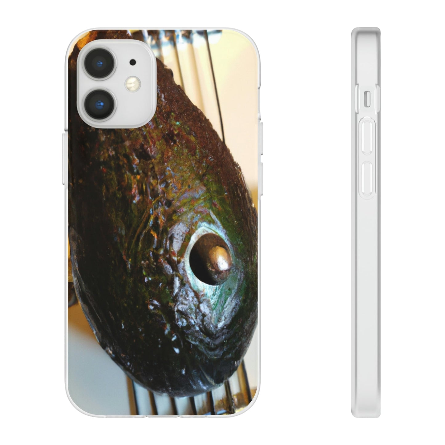 Phone Case-ROCK AVOCADO | Flex-iPhone 12 Mini-PhoneCaseBoss-Phone-Best-Phone-Cases