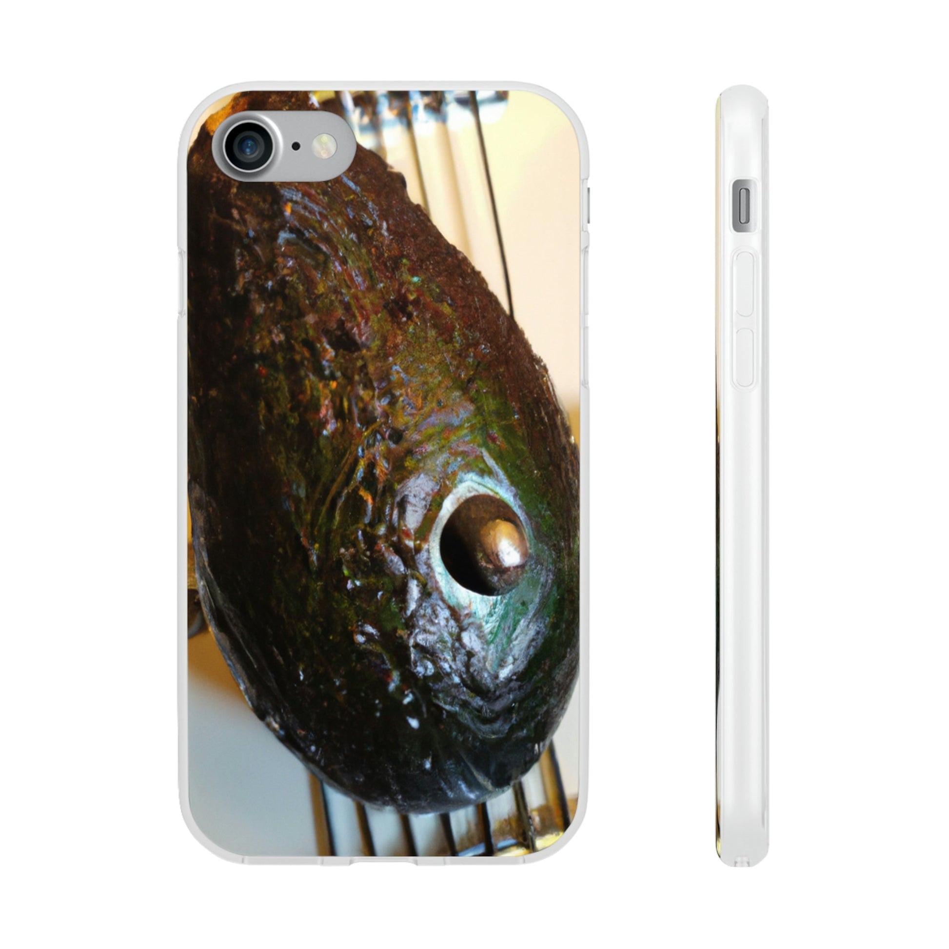 Phone Case-ROCK AVOCADO | Flex-iPhone 7-PhoneCaseBoss-Phone-Best-Phone-Cases