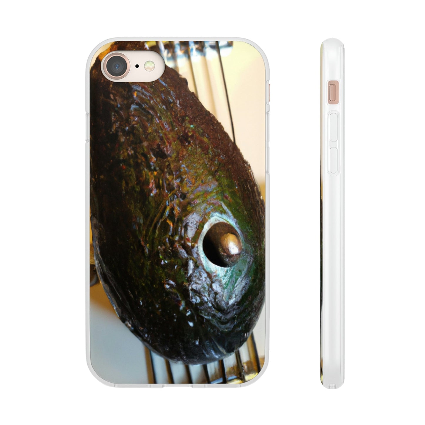 Phone Case-ROCK AVOCADO | Flex-iPhone 8-PhoneCaseBoss-Phone-Best-Phone-Cases