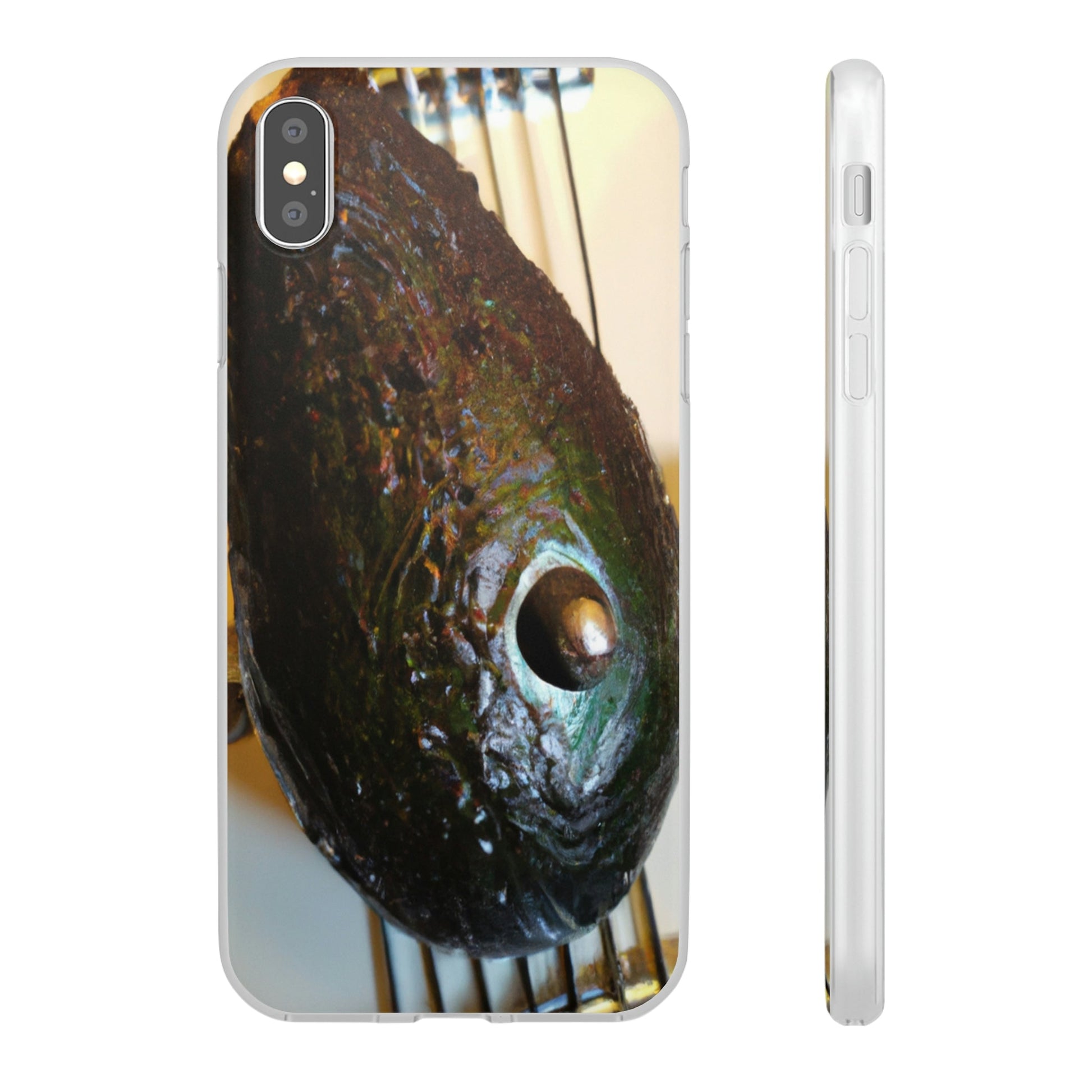 Phone Case-ROCK AVOCADO | Flex-iPhone XS MAX-PhoneCaseBoss-Phone-Best-Phone-Cases