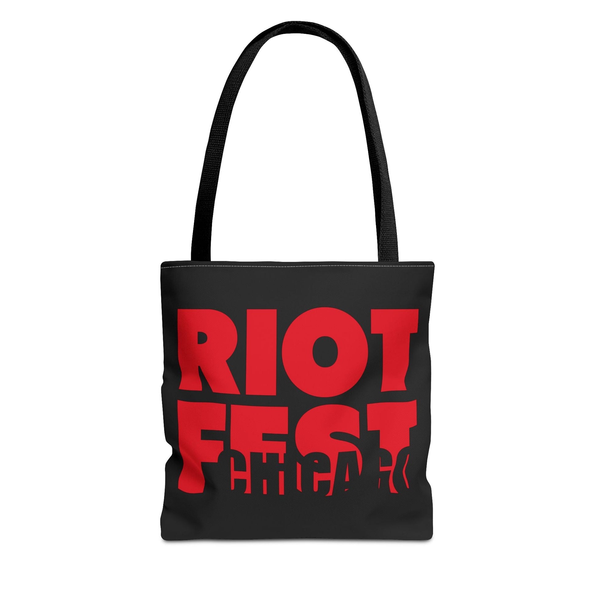 Riot Fest Chicago 13 Inch Tote Bag-Bags-Printify-13 Inch, 312 Land, Bags, Canvas Tote, Chicago, Concert Merch, Gifts For Music Lovers, Gifts For Musicians, Grocery Bag, Hipster Style, More, Music, Music Fest, Music Festival, Music Lover Gift, Reusable Bag, Riot Fest, Riot Fest Gifts, Riot Fest Merch, The Whole Nother, TheWholeNother, TheWholeNother.com, Tote Bag, Travel Tote, Unique Design | 13" × 13'',Black,,7785764651101-Riot-Fest-Chicago-13-Inch-Tote-Bag-Bags-13-Inch-312-Land-Bags-Canvas-Tote-Chicago-Con