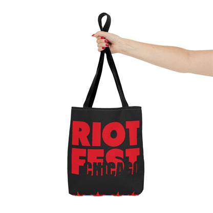 Riot Fest Chicago 13 Inch Tote Bag-Bags-Printify-13 Inch, 312 Land, Bags, Canvas Tote, Chicago, Concert Merch, Gifts For Music Lovers, Gifts For Musicians, Grocery Bag, Hipster Style, More, Music, Music Fest, Music Festival, Music Lover Gift, Reusable Bag, Riot Fest, Riot Fest Gifts, Riot Fest Merch, The Whole Nother, TheWholeNother, TheWholeNother.com, Tote Bag, Travel Tote, Unique Design | ,,,7785764651101-Riot-Fest-Chicago-13-Inch-Tote-Bag-Bags-13-Inch-312-Land-Bags-Canvas-Tote-Chicago-Concert-Merch-Gift