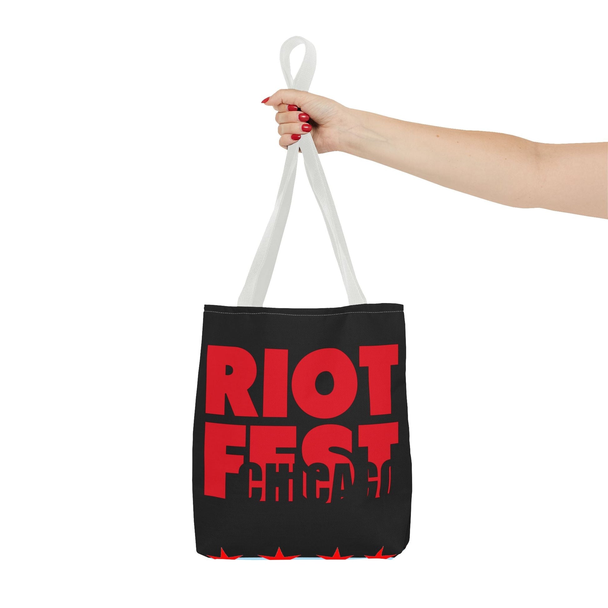 Riot Fest Chicago 13 Inch Tote Bag-Bags-Printify-13 Inch, 312 Land, Bags, Canvas Tote, Chicago, Concert Merch, Gifts For Music Lovers, Gifts For Musicians, Grocery Bag, Hipster Style, More, Music, Music Fest, Music Festival, Music Lover Gift, Reusable Bag, Riot Fest, Riot Fest Gifts, Riot Fest Merch, The Whole Nother, TheWholeNother, TheWholeNother.com, Tote Bag, Travel Tote, Unique Design | ,,,7785764651101-Riot-Fest-Chicago-13-Inch-Tote-Bag-Bags-13-Inch-312-Land-Bags-Canvas-Tote-Chicago-Concert-Merch-Gift