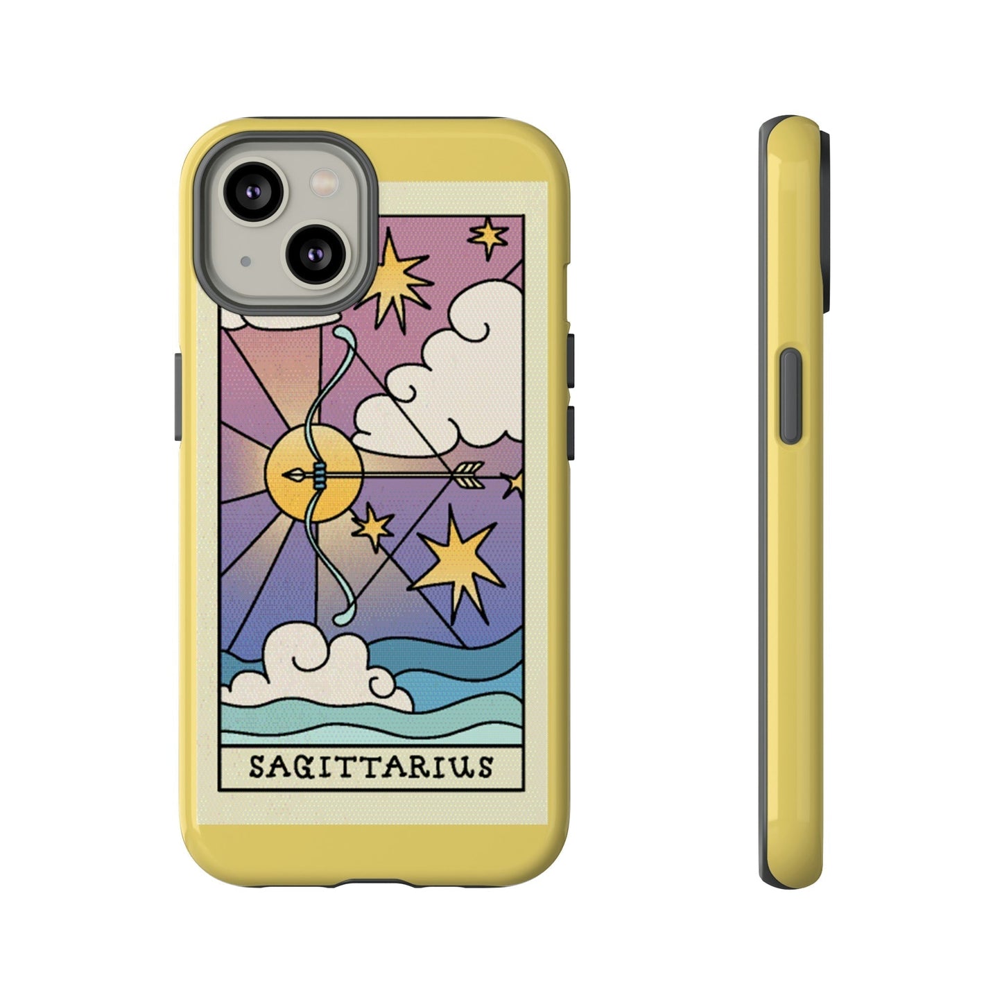 Phone Case-SAGITARIUS | Tough-iPhone 14-Glossy-PhoneCaseBoss-Phone-Best-Phone-Cases