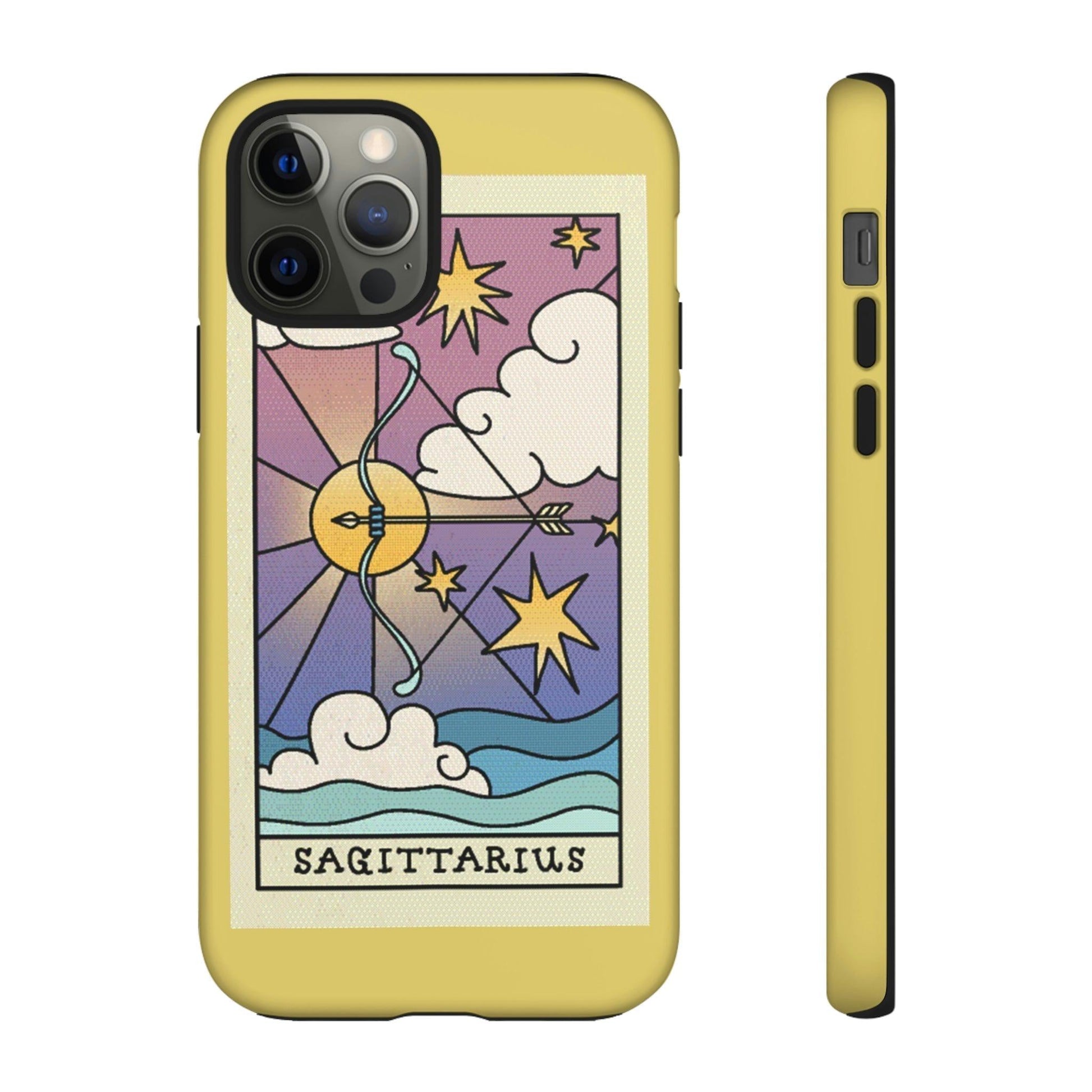 Phone Case-SAGITARIUS | Tough-iPhone 12 Pro-Matte-PhoneCaseBoss-Phone-Best-Phone-Cases