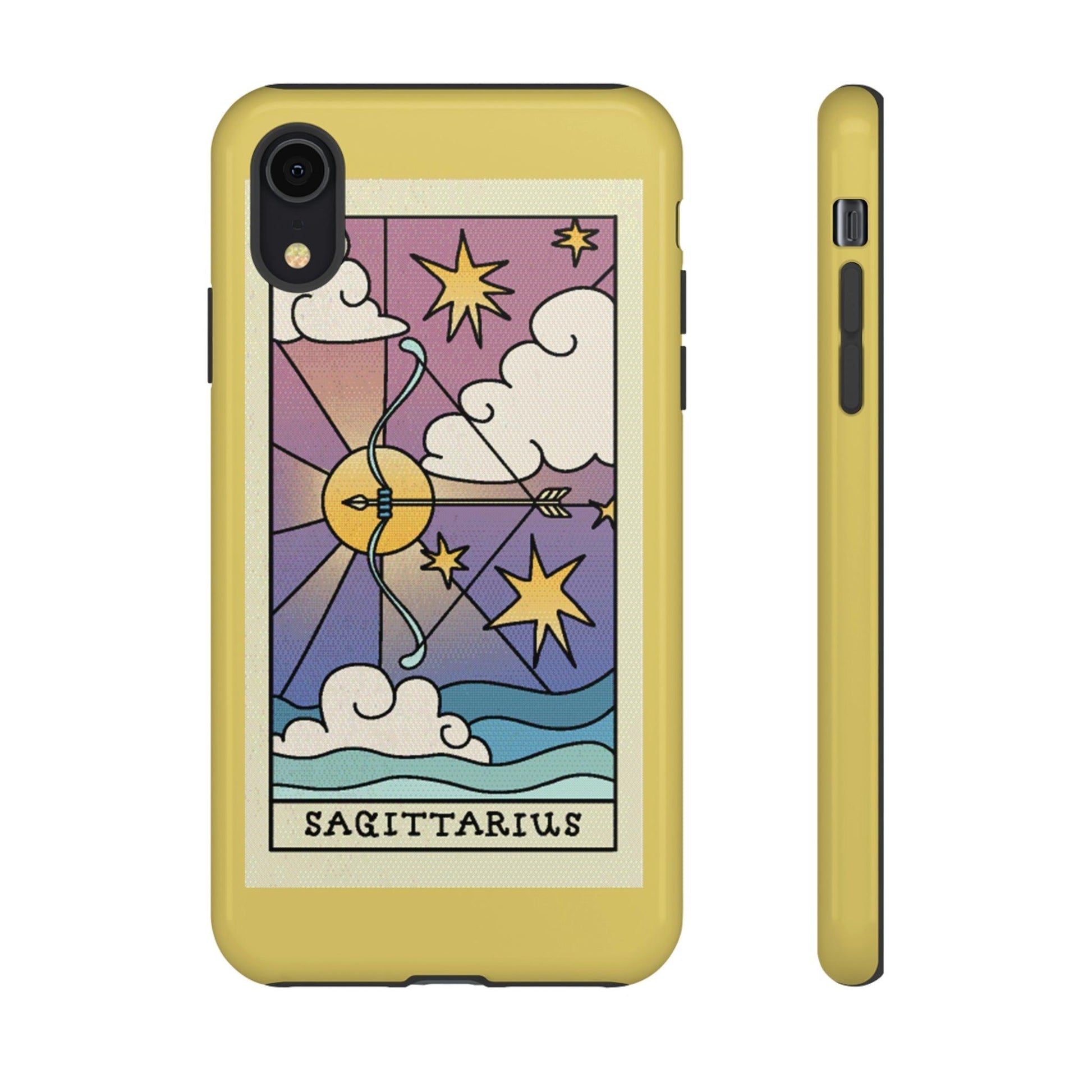 Phone Case-SAGITARIUS | Tough-iPhone XR-Glossy-PhoneCaseBoss-Phone-Best-Phone-Cases