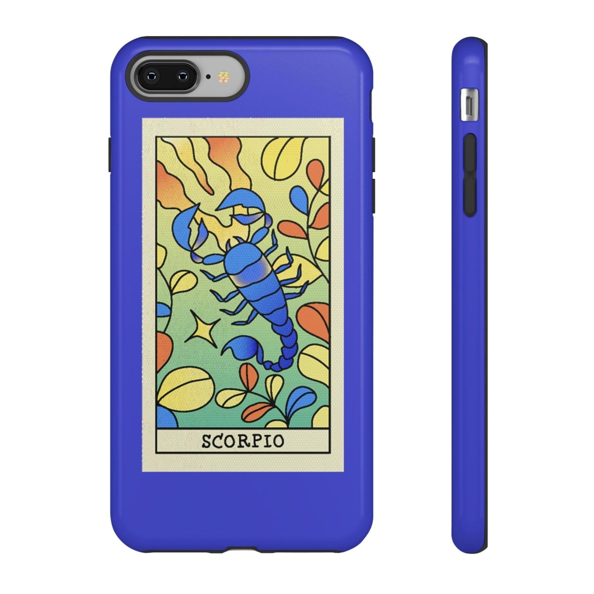 Phone Case-SCORPIO | Tough-iPhone 8 Plus-Glossy-PhoneCaseBoss-Phone-Best-Phone-Cases